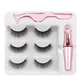 Magnet 3 Pairs Eyelashes set AZYM-3M
