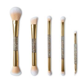 5pcs Plastic Dual-ended Makeup Brushes ALS-8025