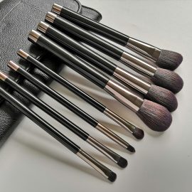 8pcs Black Cap Makeup Brush Set ALS-8068