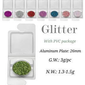 55 Colors Glitter Eyeshadow Palette 26mm APN-55G